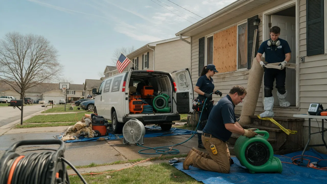 Water Damage Restoration in Lake City, MI near me
